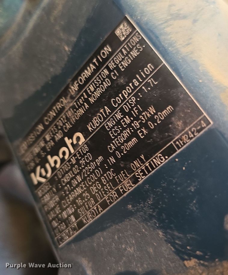 image for item EO1613 2013 Kubota KX91-3S mini excavator