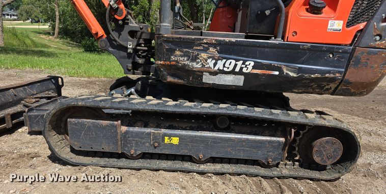 image for item EO1613 2013 Kubota KX91-3S mini excavator