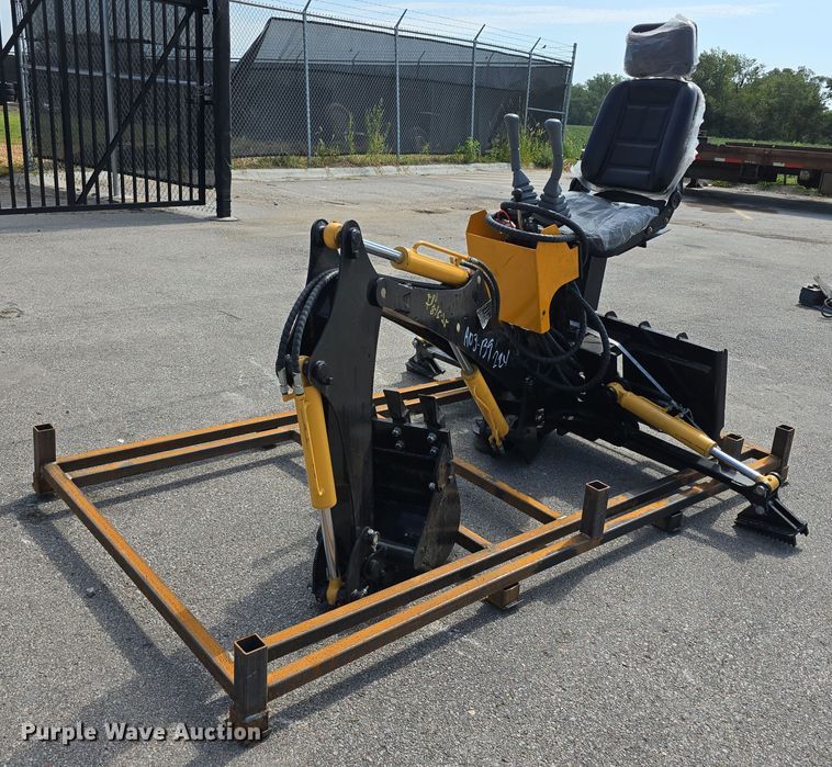 image for item EO1621 2025 MBD85 skid steer backhoe