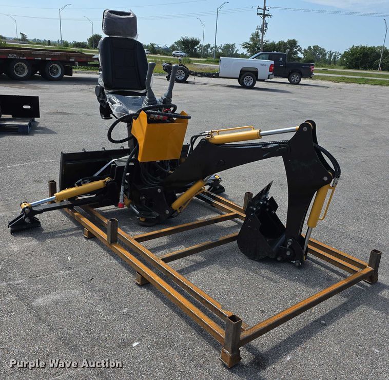 image for item EO1621 2025 MBD85 skid steer backhoe