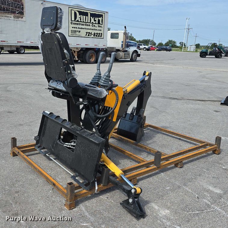 image for item EO1621 2025 MBD85 skid steer backhoe
