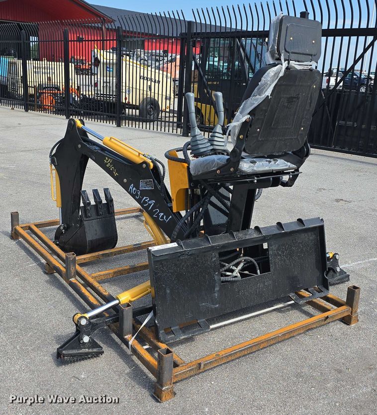 image for item EO1621 2025 MBD85 skid steer backhoe