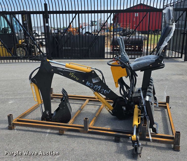 image for item EO1621 2025 MBD85 skid steer backhoe