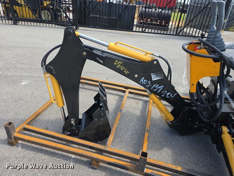 image for item EO1621 2025 MBD85 skid steer backhoe