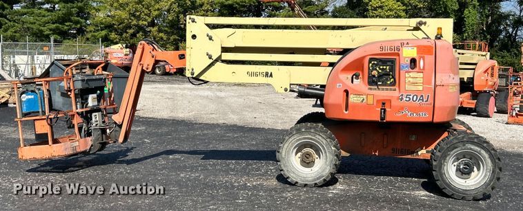 image for item ET3019 2012 JLG 450AJ Series II boom lift
