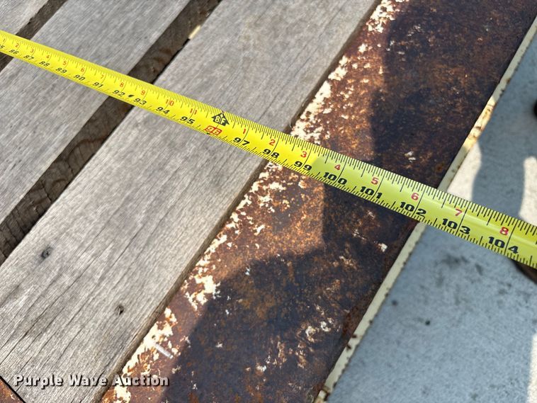 image for item ET8511 1998 Trail King TK100HDG-503 lowboy equipment trailer