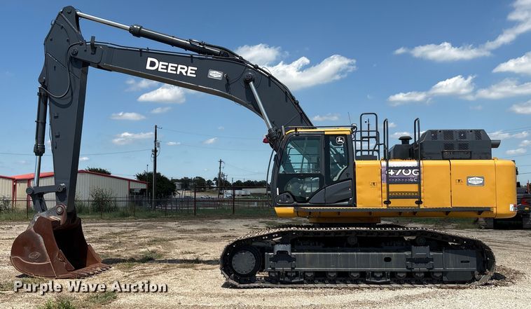 image for item EU0008 2019 John Deere 470G LC excavator