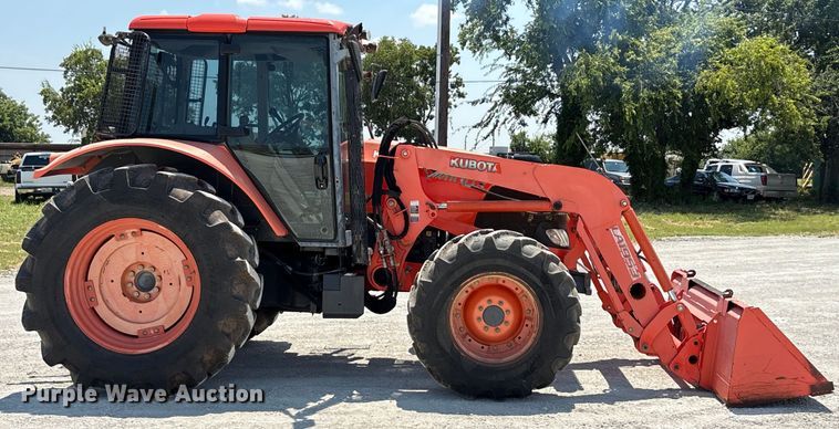 image for item EU0010 Kubota M100X MFWD tractor