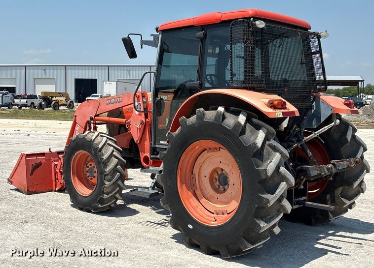 image for item EU0010 Kubota M100X MFWD tractor