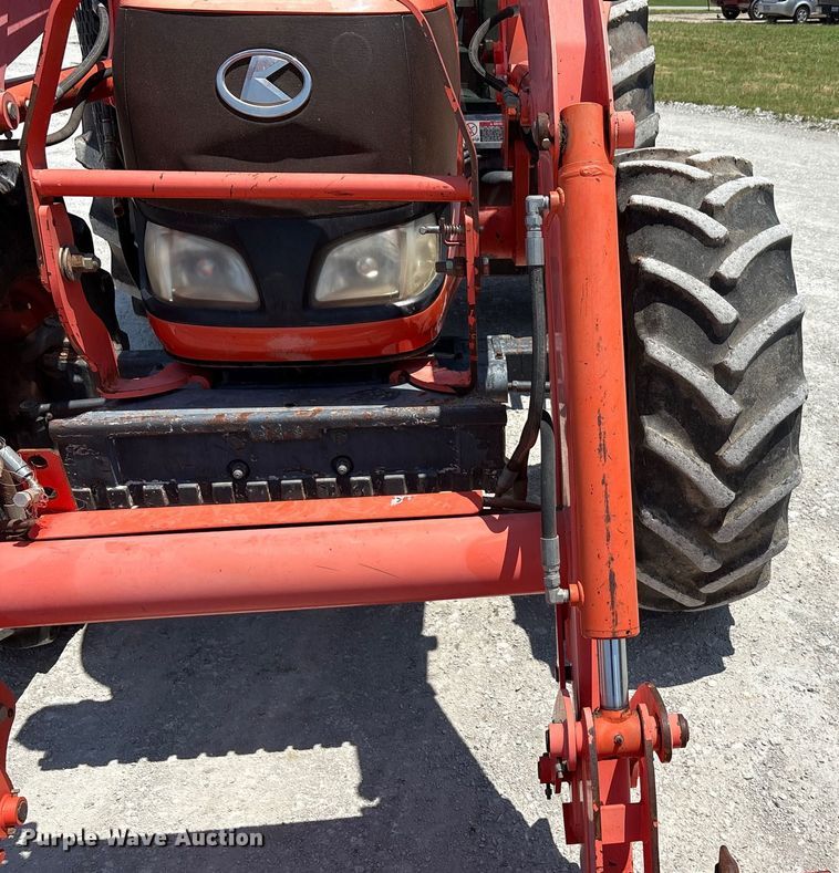 image for item EU0010 Kubota M100X MFWD tractor