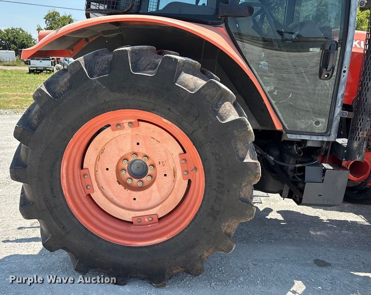 image for item EU0010 Kubota M100X MFWD tractor