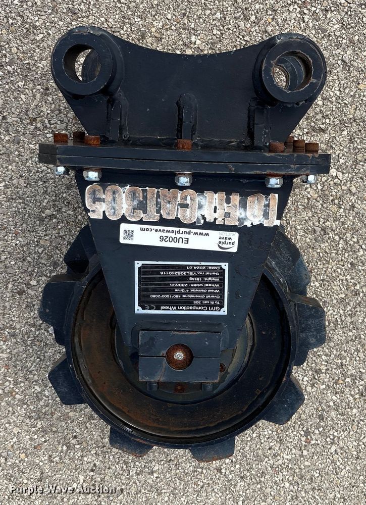 image for item EU0026 2024 GIYI excavator compaction wheel