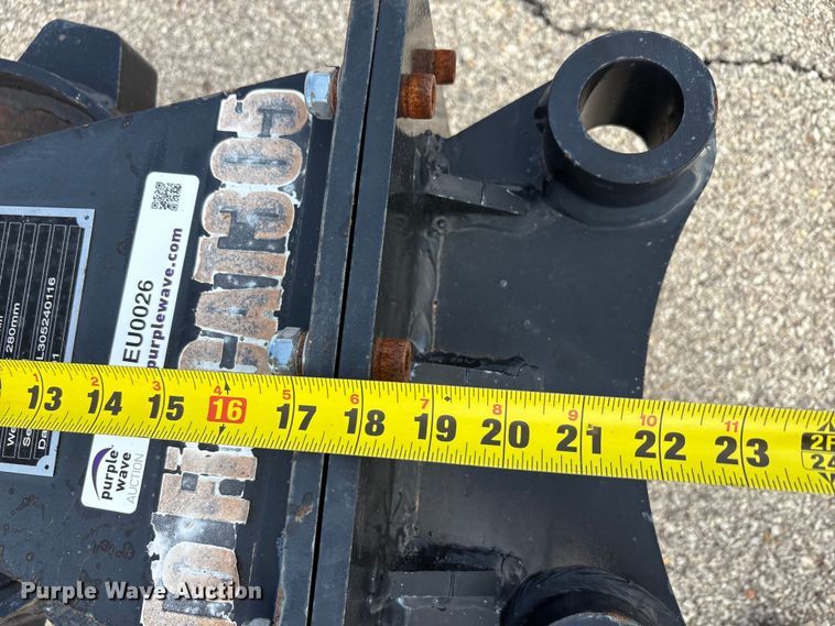 image for item EU0026 2024 GIYI excavator compaction wheel