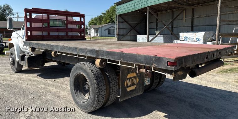 image for item EU2136 1984 Chevrolet CG70 dump flatbed truck