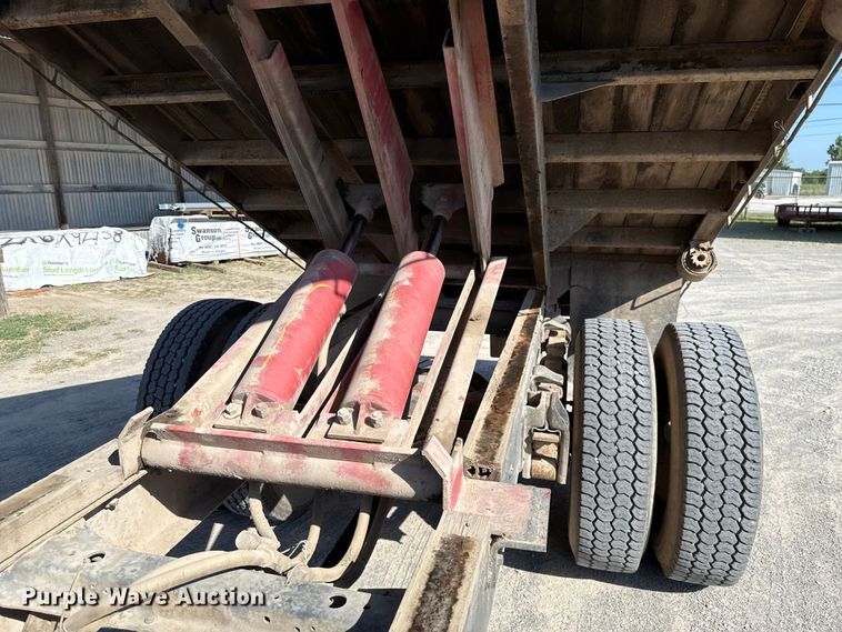 image for item EU2136 1984 Chevrolet CG70 dump flatbed truck