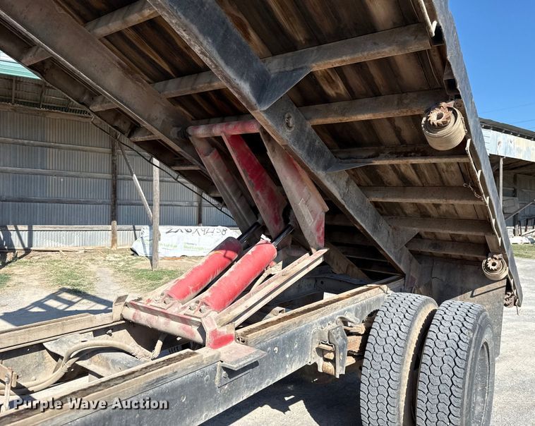 image for item EU2136 1984 Chevrolet CG70 dump flatbed truck