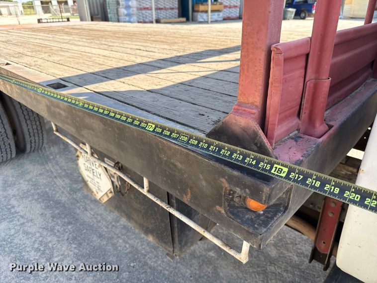 image for item EU2136 1984 Chevrolet CG70 dump flatbed truck