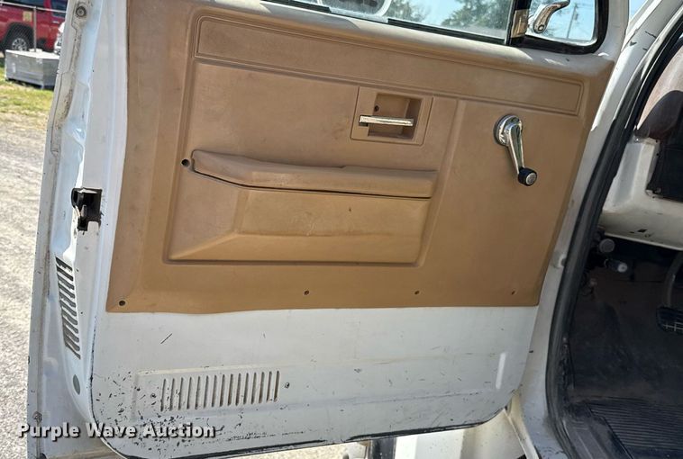 image for item EU2136 1984 Chevrolet CG70 dump flatbed truck