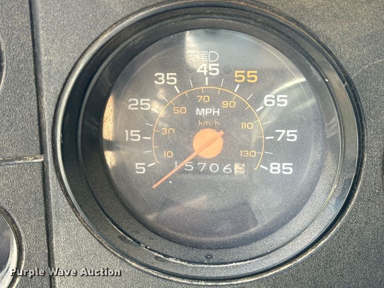 image for item EU2136 1984 Chevrolet CG70 dump flatbed truck