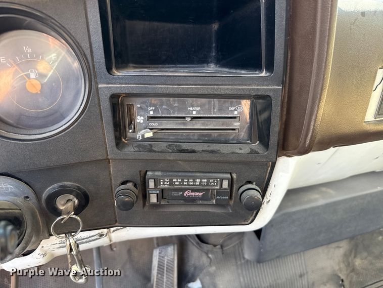 image for item EU2136 1984 Chevrolet CG70 dump flatbed truck