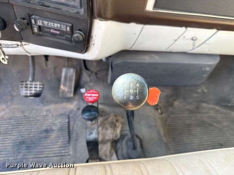 image for item EU2136 1984 Chevrolet CG70 dump flatbed truck