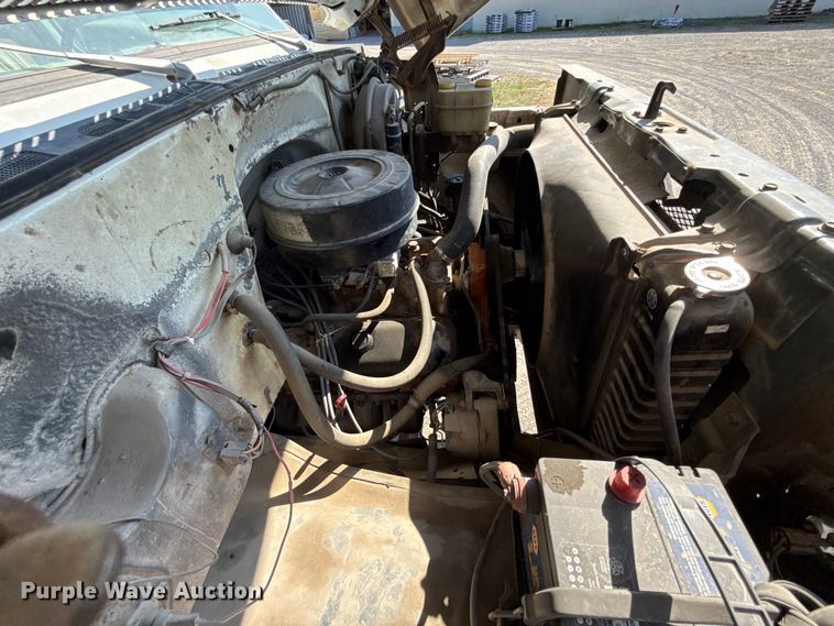 image for item EU2136 1984 Chevrolet CG70 dump flatbed truck