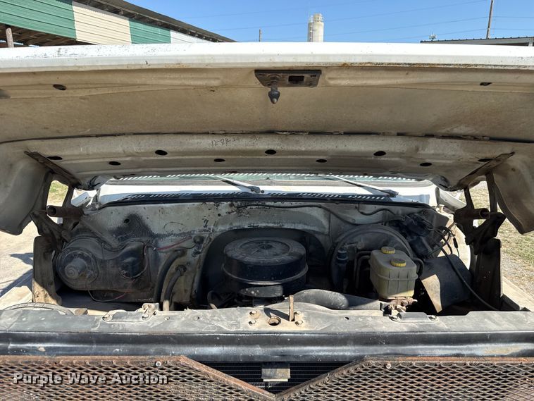 image for item EU2136 1984 Chevrolet CG70 dump flatbed truck