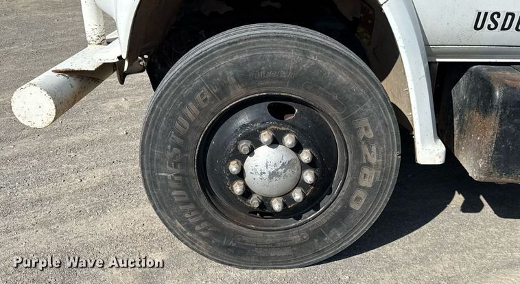 image for item EU2136 1984 Chevrolet CG70 dump flatbed truck