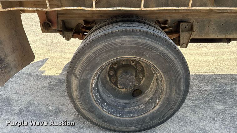 image for item EU2136 1984 Chevrolet CG70 dump flatbed truck