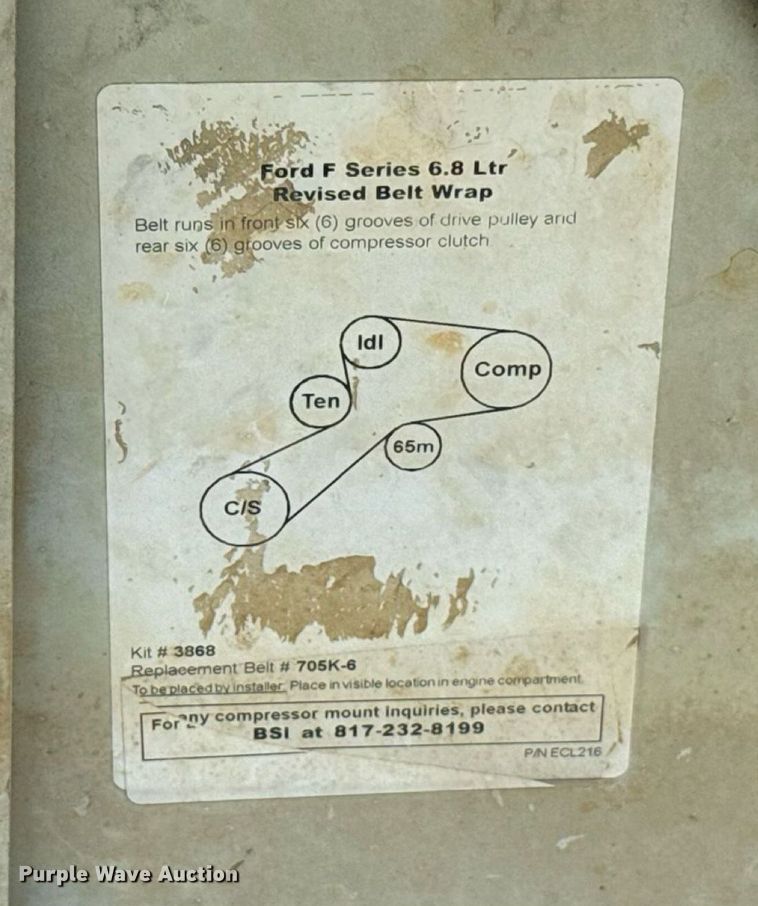 image for item EU2141 2015 Ford F550 Super Duty vacuum truck