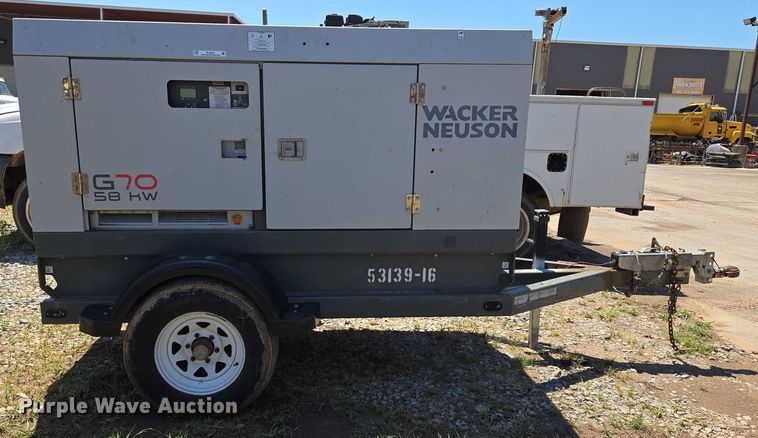 image for item EU3535 Wacker Neuson Generator G70 generator