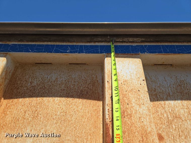 image for item EU3617 1994 Hilbilt 12-12 PUP CT end dump pup trailer