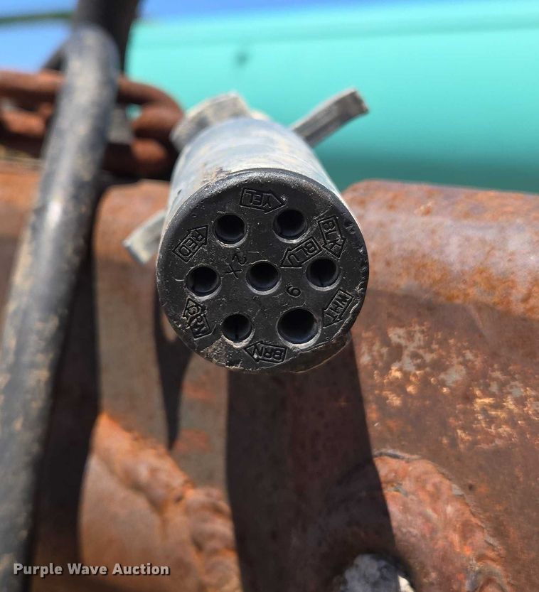 image for item EU3617 1994 Hilbilt 12-12 PUP CT end dump pup trailer