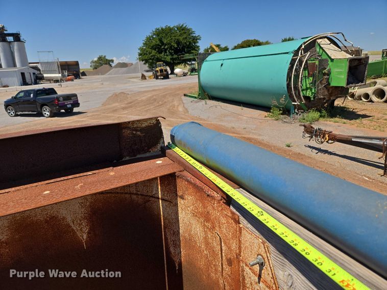 image for item EU3617 1994 Hilbilt 12-12 PUP CT end dump pup trailer