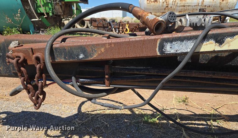 image for item EU3618 1998 Flow Boy end dump pup trailer