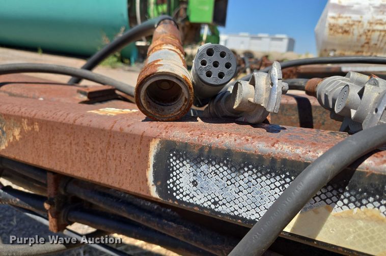 image for item EU3618 1998 Flow Boy end dump pup trailer