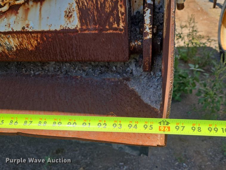 image for item EU3618 1998 Flow Boy end dump pup trailer