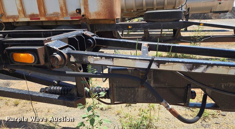 image for item EU3618 1998 Flow Boy end dump pup trailer