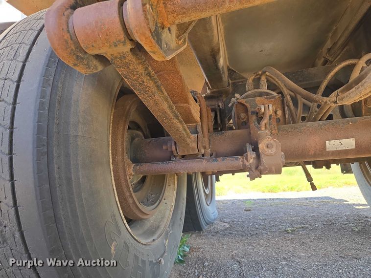 image for item EU3618 1998 Flow Boy end dump pup trailer