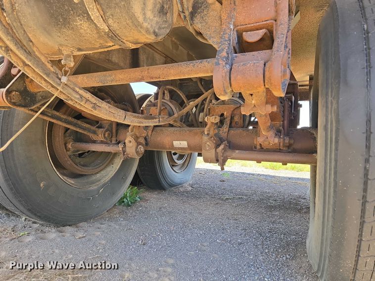 image for item EU3618 1998 Flow Boy end dump pup trailer