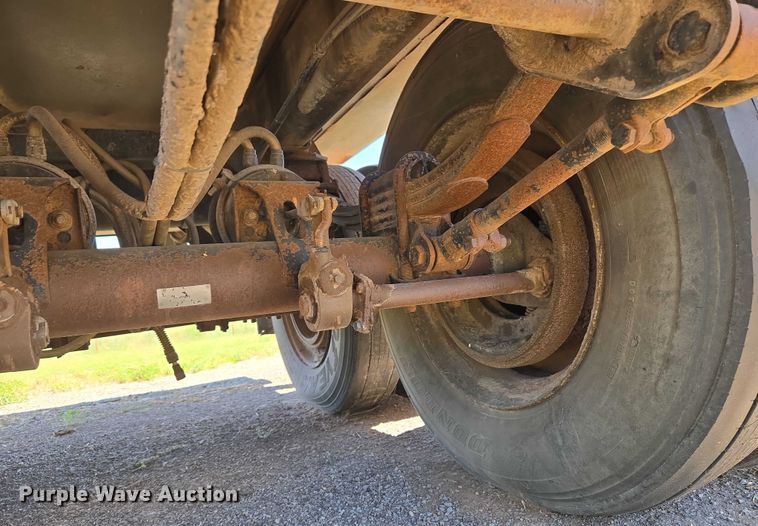 image for item EU3618 1998 Flow Boy end dump pup trailer