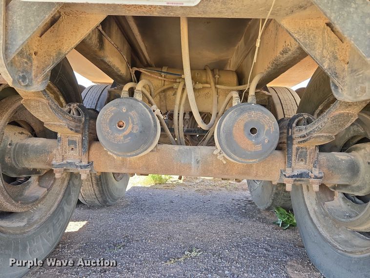 image for item EU3618 1998 Flow Boy end dump pup trailer