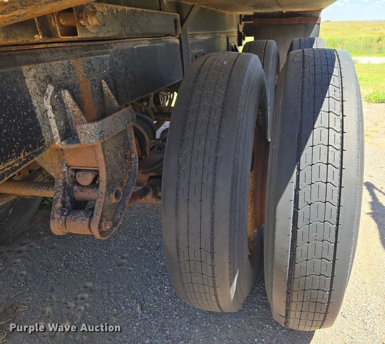 image for item EU3618 1998 Flow Boy end dump pup trailer