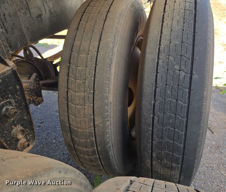 image for item EU3618 1998 Flow Boy end dump pup trailer