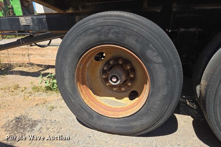 image for item EU3618 1998 Flow Boy end dump pup trailer