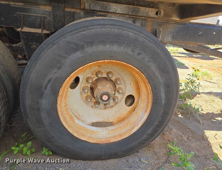 image for item EU3618 1998 Flow Boy end dump pup trailer