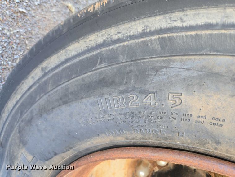 image for item EU3618 1998 Flow Boy end dump pup trailer