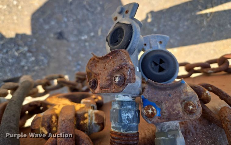 image for item EU3619 1994 Hilbilt 12-12 PUP CT end dump pup trailer