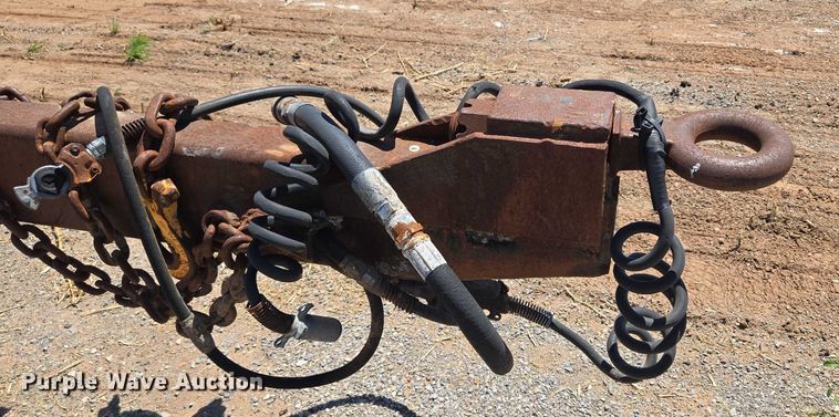 image for item EU3619 1994 Hilbilt 12-12 PUP CT end dump pup trailer