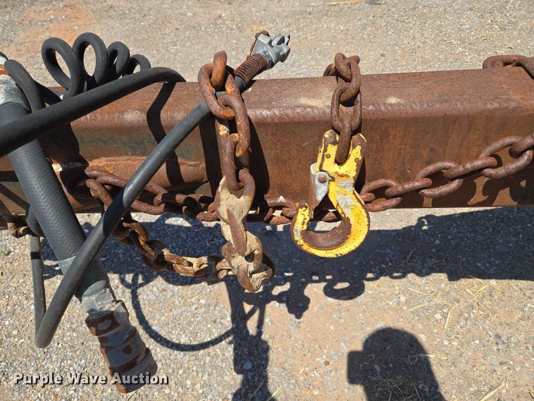 image for item EU3619 1994 Hilbilt 12-12 PUP CT end dump pup trailer